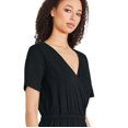thumbnail image 4 of Robe cache-cœur mi-longueur George pour femmes, 4 of 6