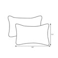 thumbnail image 3 of Pillow Perfect 621197 Extérieur & Intérieur Assez Spirituel Récif Rectangulaire Jeter Oreiller&44; Bleu - Lot de 2, 3 of 5