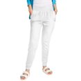 thumbnail image 1 of Hanes Womens EcoSmart Fleece Joggers, S, White, 1 of 1