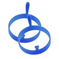 thumbnail image 1 of Dvkptbk Cake Mould 2 X SILICONE FRYING RINGS FRY POACHER MOULD PERFECT FOR PANCAKES RING Kitchen Gadgets on Clearance, 1 of 1
