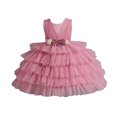 thumbnail image 1 of WEAIXIMIUNG Robes pour Enfants 7-8 Jaune et Blanc Robe d'Enfant Robe Gonflée Robe de Fête d'Anniversaire et de Vacances pour Bébé Fille 2-3 Ans, 1 of 9