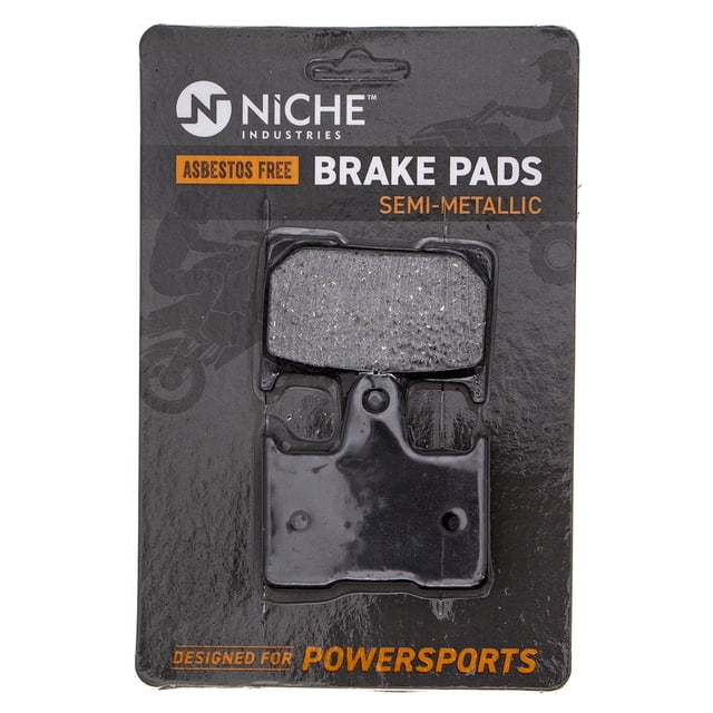 Niche Rear Brake Pad for Suzuki GSXR600 Semi-Metallic Motorcycle 519-KPA2302D