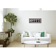 thumbnail image 3 of 8x24 Collage Black Gallery Picture Frame with Five 4x6 Inch Openings - Wide Molding - Includes Both Attached Hanging Hardware and Desktop Easel - Display Four 4 x 6 Photos Horizontal or Vertical, 3 of 4