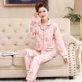 thumbnail image 1 of REDHOTYPE Pyjama de Mère Femmes Printemps et Automne Manches Longues Grande Taille Nouvelle Mode Floral Coton Homewear Set, 1 of 2