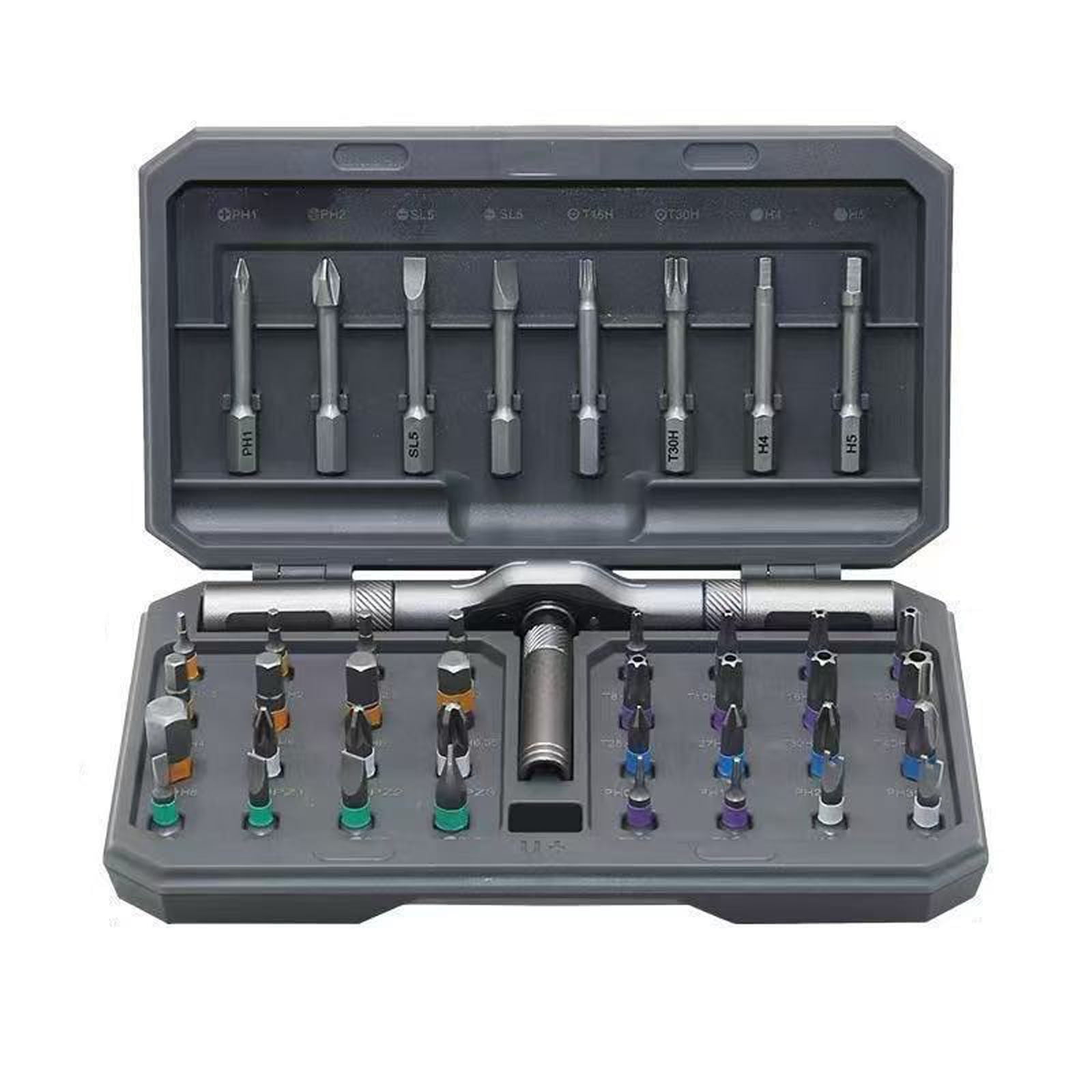 Magnetic Screwdriver Set Screwdriver 42 Inch 1 42 Inch 1 Magnetic Screwdriver Set Removable T-Ratchet Handleratchet Screwdriver Set
