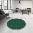 thumbnail image 4 of Ahgly Tapis Rectangulaire Lavable en Machine Intérieur Vert Émeraude Profond, 2 Pieds x 4 Pieds, 4 of 7
