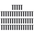 thumbnail image 2 of Countersunk 50Pcs Countersunk  Screws DIN 965 Black Galvanized Machine Screw Assortment Kit, 2 of 8