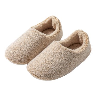 Dakaela Slipper for Women Men Fuzzy House Sock Shoes Lightweight Slip on Loafers Winter Warm Slides