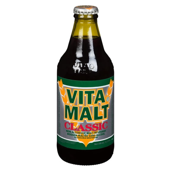Boissons de malt non alcoolisées Classic de Vitamalt, 330ml Bouteille