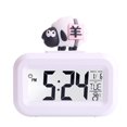 thumbnail image 2 of Bedside Cartoon Electronic Clock,Electronic Clock Cute Cartoon Digital Alarm Clock Cute Electronic Clock Seamless Integration, 2 of 12