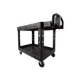 thumbnail image 3 of Rubbermaid RUBFG450088BL Utility Cart, 3 of 7