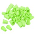 thumbnail image 1 of Unique Bargains Bell End Stopper, Cord Rope Lock for Drawstring Bag, Green 50 Pack, 1 of 5
