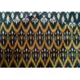 thumbnail image 4 of oneOone Cotton Silk Fabric Damask & Chevron Ikat Printed Fabric 1 Yard 42 Inch Wide, 4 of 4