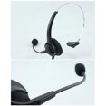 thumbnail image 3 of Amdohai Single-Sided USB Corded Headset Call Center Monaural Headphone with Adjustable Microphone Mute Control Button for Office Computer PC Laptop, 3 of 7