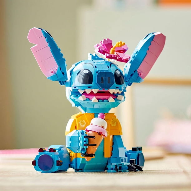 LEGO Disney Stitch - Toy Building Kit - Buildable Figure with Ice