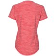 thumbnail image 3 of T-Shirt Technique à Col en V pour Femmes, 3TG, Rouge Collégial Mélangé, 3 of 3