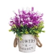 thumbnail image 2 of Aodebiao Small Fake Flowers Plants Mini Artificial Potted Plants for Table Desk Home Bathroom Office Decor, 2 of 6