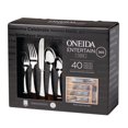 thumbnail image 4 of Oneida Tess 40 Piece Flatware Set with Caddy, 4 of 7