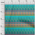 thumbnail image 1 of oneOone Coton Tissu Imprimé Géométrique & Floral Bloc 1 Yard 56 Inch Wide, 1 of 4