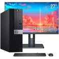 thumbnail image 1 of (A Grade) -Dell Optiplex 5060 SFF Computer Desktop PC, Hexa Core i5 Processor Up to 4.1GHz, 32GB RAM, 1TB SSD, WiFi, Bluetooth 4.0, NEW 27 inch LED Monitors, Type C Port, Windows 11 Pro -64 bit, 1 of 5