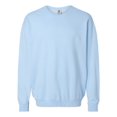 thumbnail image 4 of Comfort Colors 1466 Garment-Dyed Lightweight Fleece Crewneck Sweatshirt-hydrangea-XL, 4 of 6