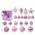 thumbnail image 3 of Pisexur 45PCS Christmas Ball Ornaments Set - Assorted Shatterproof Hanging Tree Ornament Set with Reusable Hand-held Gift Package for Xmas Tree Holiday Party and Home Decor, 3 of 9