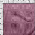 thumbnail image 3 of oneOone Polyester Spandex Purple Fabric Geometric Craft Projects Decor Fabric Printed By The Yard 56 Inch Wide, 3 of 4