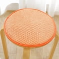 thumbnail image 1 of Aodebiao Solid Wood Round Stool Chair Cushion – Memory Foam Enhanced Ergonomic Design, Flock Material Multi-Purpose Floor Cushion for Home & Office (1-Pack), 1 of 6