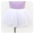 thumbnail image 5 of AherBiu Baby Girl Clothes Rompers Skirt Jumpsuits Solid Color Shorts Rompers Long Sleeve Stretch Ballet Dance Bodysuit Performance Costume, 5 of 5