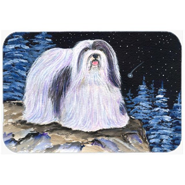 Carolines Treasures SS8450CMT 20 x 30 in. Starry Night Havanese Kitchen Or Bath Mat