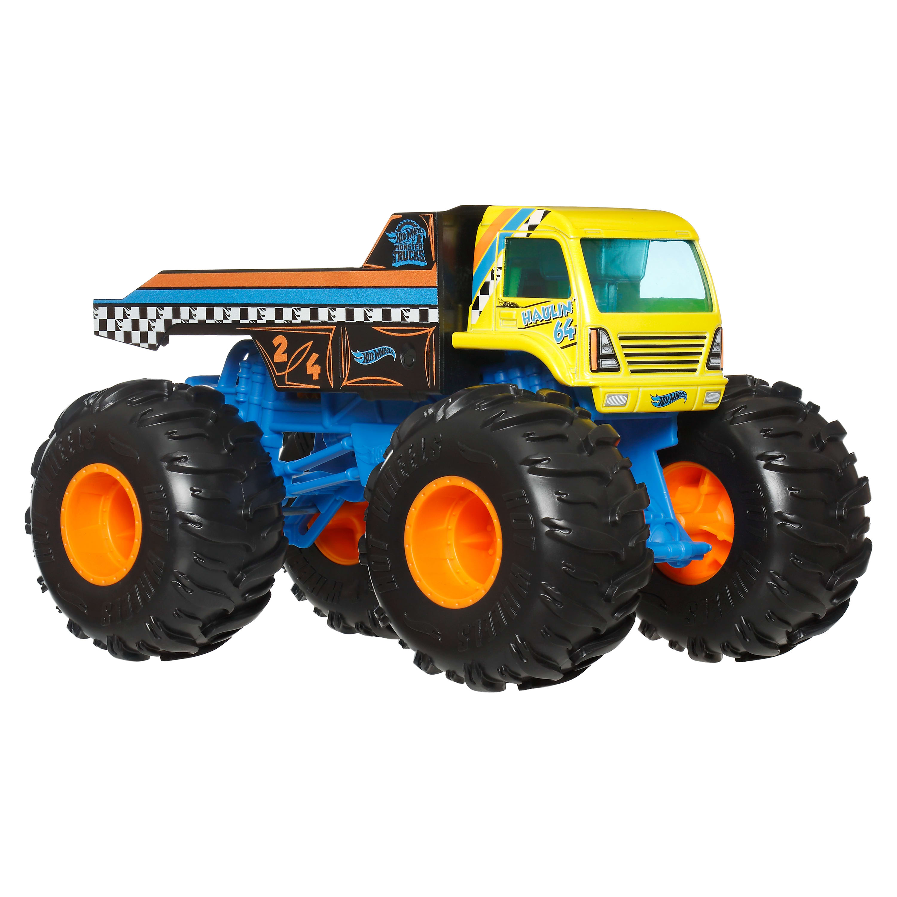 Hot Wheels Monster Trucks, Oversized Monster Truck in 1:24 Scale
