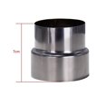 thumbnail image 2 of Stainless Steel Flue Liner Reducer / Tubing Connector Chimney Adaptor Stove Pipe, 2 of 4