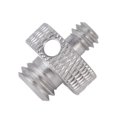 thumbnail image 3 of 1/4in And 3/8in Camera Screw Adapter Mount, Aluminum Alloy Clear Camera Screw Adapter  For Ball Head Silver, 3 of 8