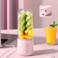 thumbnail image 4 of RKSTN Rechargeable Juicer Juicer---Rechargeable Pink Kitchen Gadgets, 4 of 8