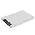 thumbnail image 1 of 2.5in MSATA To SATA3.0 Enclosure, 7mm MINI PCIE SSD Adapter Case  for Laptop for Notebook for Desktop Computer White,Black, 1 of 8
