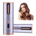 thumbnail image 1 of QUTETN Automatic Curling Iron   Cordless Hair Curlers with Adjustable Temps & Timers  Ceramic Barrel Auto Wave Wand  Portable Rotating Curling Wand Hair Styling Tool for Travel, 1 of 12