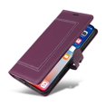thumbnail image 2 of Premium Wallet Case for iPhone 17 Pro Max with Card Slots & Kickstand, Flip Cover Purple, 2 of 7