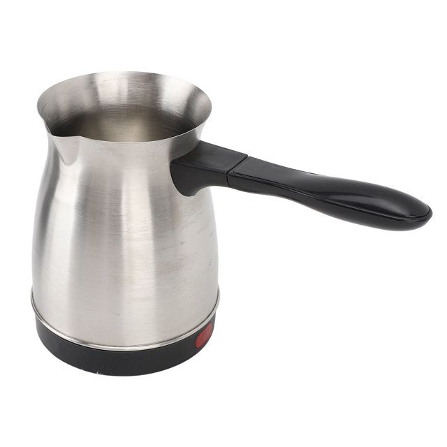 Kettle Coffee Machine, Durable Dual System Ergonomic Anti Scald Handle Electric Turkish Coffee Maker US Plug 110V for Home