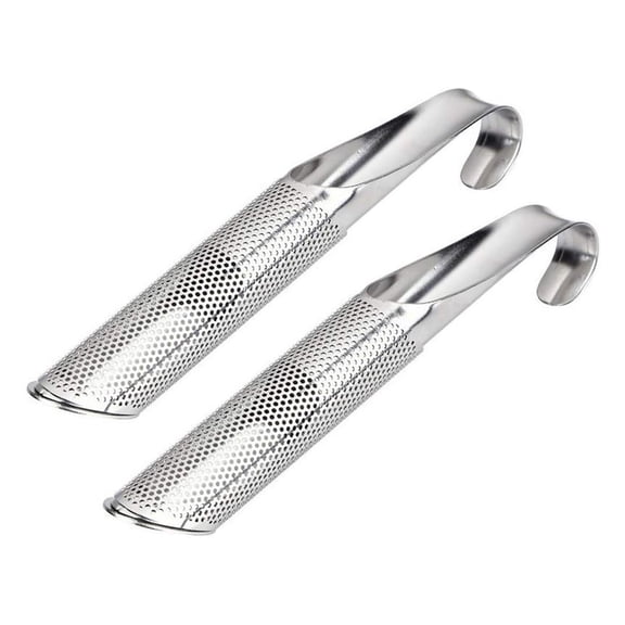 Stainless Tea Infuser Loose Leaf Tea Strainer with Hanging Hook Handle Fine Mesh Filter for Coffee Herbs Hot Drink Brewing Cup Mug Kitchen Accessory Set