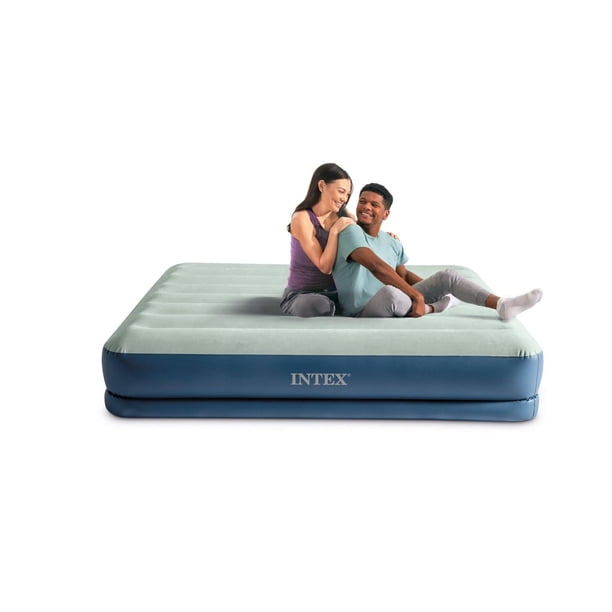 INTEX Dura-Beam® Prestige Air Mattress w/ Built-in USB-powered