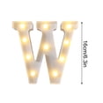thumbnail image 2 of RXIRUCGD Letters Lights Alphabet Lamp LED Letter Lighting Letter Light Illuminated Letters Night Lights Decoration For Birthday Party Wedding Children’s Room, 2 of 6