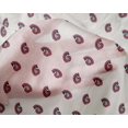 thumbnail image 4 of oneOone Silk Tabby Fabric Paisley Block Decor Fabric Printed BTY 42 Inch Wide, 4 of 4