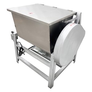 110 Lbs Commercial Dough Kneading Machine Mélangeur de nourriture électrique avec 90° Seau incrusté 110V 3000W