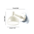 thumbnail image 3 of HOARBOEG Petite Lampe de Table Forme Clé d'Aspiration Crochets Magnétiques Sans Trou, 3 of 6