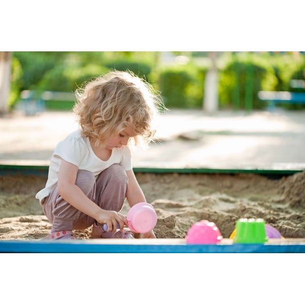 NiToy – Sable De Jeu 1 Kg Blanc – Recharge 100% Non Toxique – Sensoriel Et Créatif – Cadeau Enfant