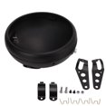 thumbnail image 2 of Motorcycle Headlight Housing, 7in Sturdy Metal Front Light Bucket Mount Practical  For 38-51mm Fork Tubes For LED Headlamp, 2 of 8