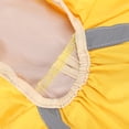 thumbnail image 4 of 4 Sizes Dog Raincoat Waterproof Breathable Lightweight Windproof Pet Hooded Rain Jacket with Safety Reflective Stripe for Small Medium Large Dogs (2 Colors) [XL-yellow], 4 of 9