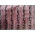 thumbnail image 4 of oneOone Cotton Silk Fabric Leaves & Floral Block Print Fabric BTY 42 Inch Wide, 4 of 5