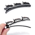thumbnail image 3 of 2024 Exquisite Sparkling Floral Design Barrettes for Women Elegant Hair Clips, 3 of 3