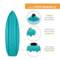 thumbnail image 4 of Lifetime Daylite 80 Sit-On-Top Kayak, Teal (Paddle Included), 4 of 9